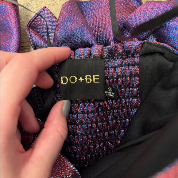 Do + Be Size Small Shimmery Cocktail Dress - Picture 3 of 7